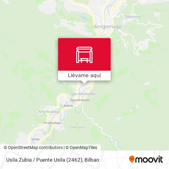 Mapa Usila Zubia / Puente Usila (2462)