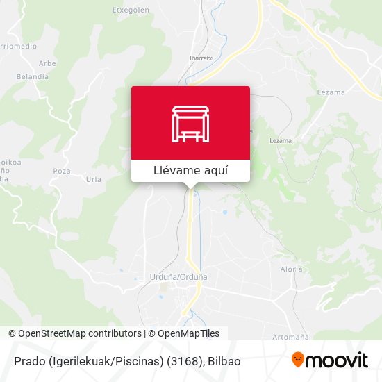 Mapa Prado (Igerilekuak / Piscinas) (3168)
