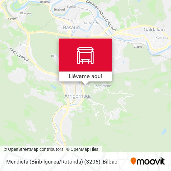 Mapa Mendieta (Biribilgunea / Rotonda) (3206)