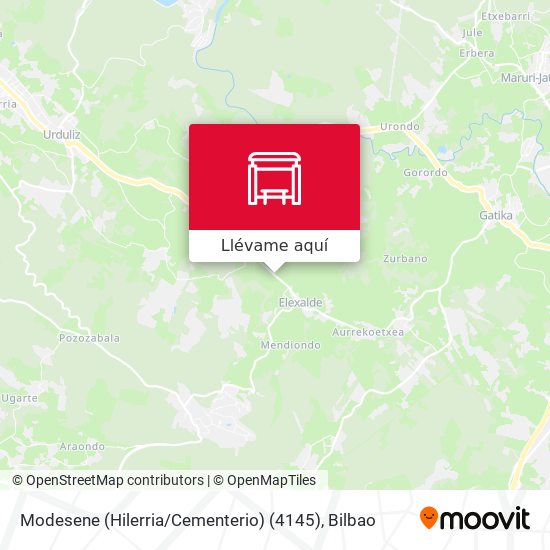 Mapa Modesene (Hilerria / Cementerio) (4145)