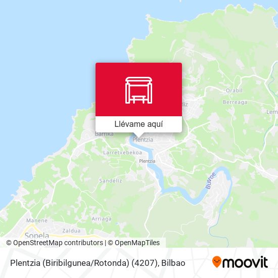 Mapa Plentzia (Biribilgunea / Rotonda) (4207)