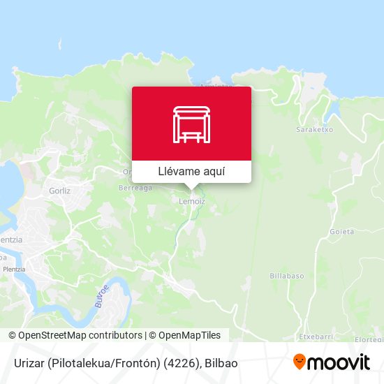 Mapa Urizar (Pilotalekua / Frontón) (4226)