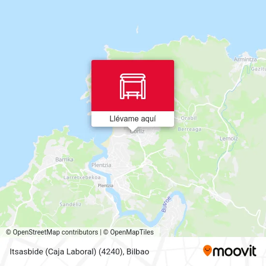 Mapa Itsasbide (Caja Laboral) (4240)