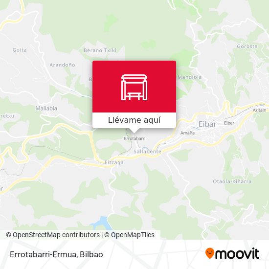 Mapa Errotabarri-Ermua