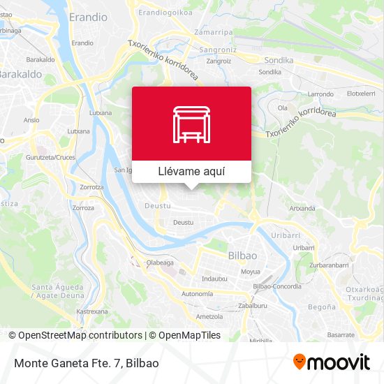 Mapa Monte Ganeta Fte. 7