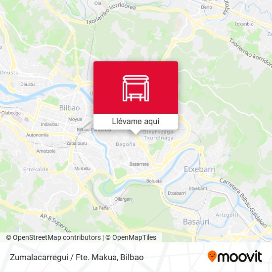 Mapa Zumalacarregui / Fte. Makua