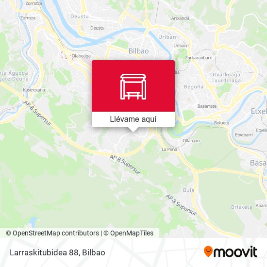 Mapa Larraskitubidea  88