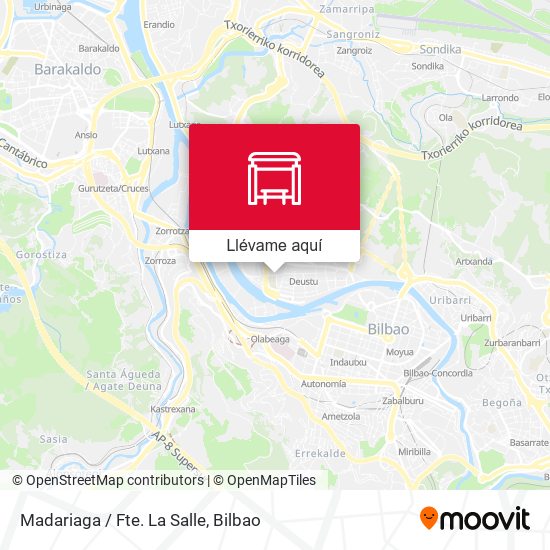 Mapa Madariaga / Fte. La Salle