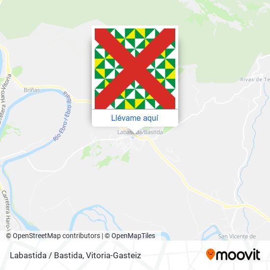 Mapa Labastida / Bastida