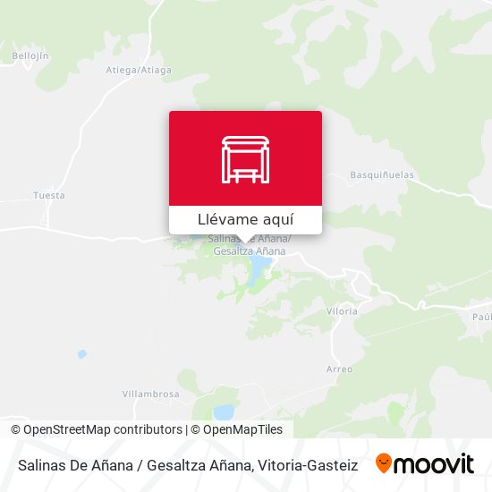 Mapa Salinas De Añana / Gesaltza Añana
