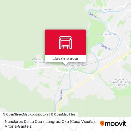 Mapa Nanclares De La Oca / Langraiz Oka (Casa Vicuña)