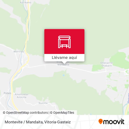 Mapa Montevite / Mandaita