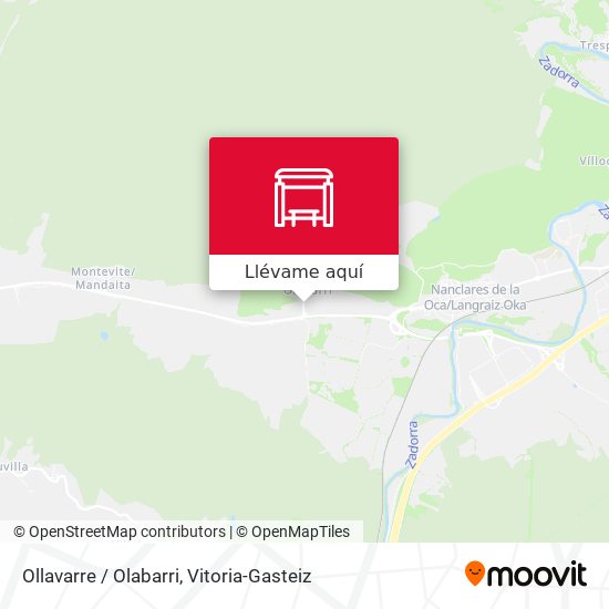 Mapa Ollavarre / Olabarri