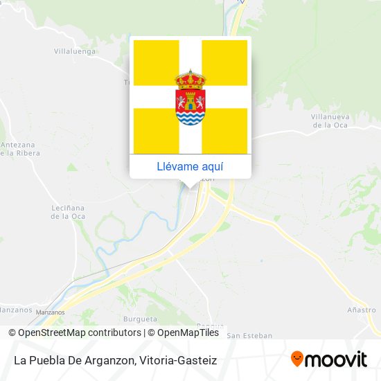 Mapa La Puebla De Arganzon