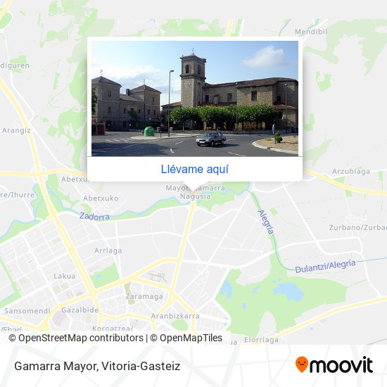 Mapa Gamarra Mayor