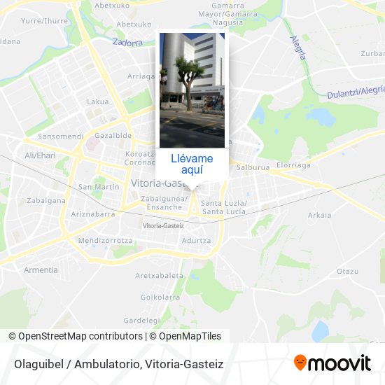 Mapa Olaguibel / Ambulatorio