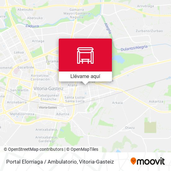Mapa Portal Elorriaga / Ambulatorio