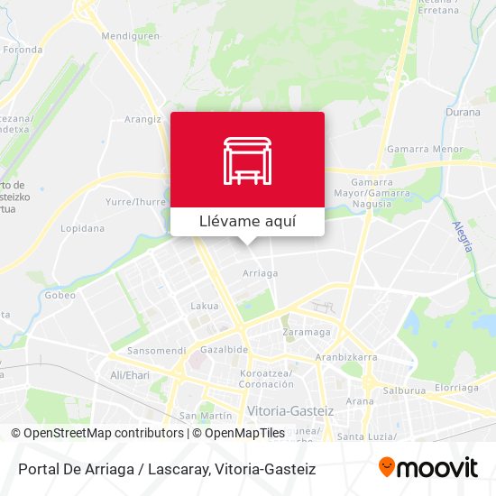 Mapa Portal De Arriaga / Lascaray