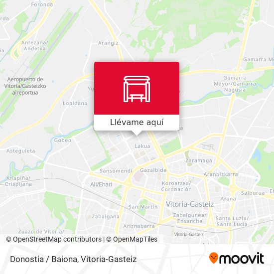 Mapa Donostia / Baiona