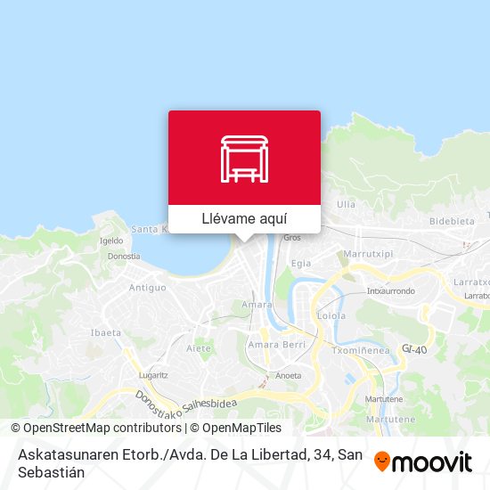 Mapa Askatasunaren Etorb. / Avda. De La Libertad, 34