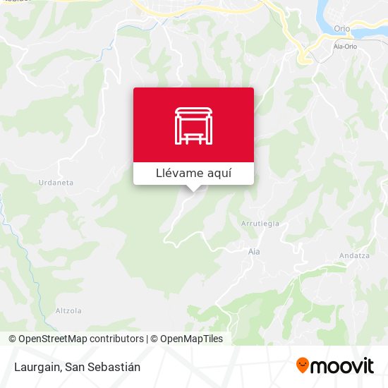 Mapa Laurgain