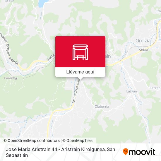 Mapa Jose Maria Aristrain 44 - Aristrain Kirolgunea
