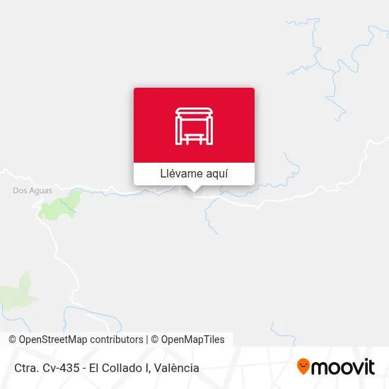 Mapa Ctra. Cv-435 - El Collado I
