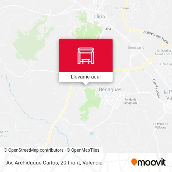 Mapa Av. Archiduque Carlos, 20 Front