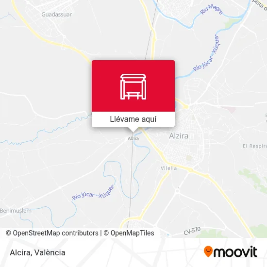 Mapa Alcira