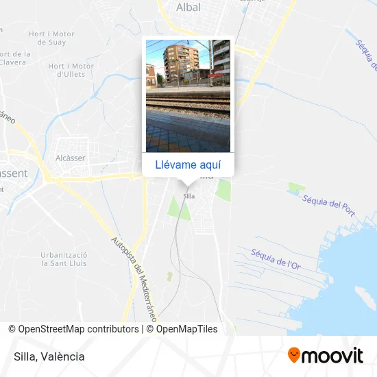 Mapa Silla