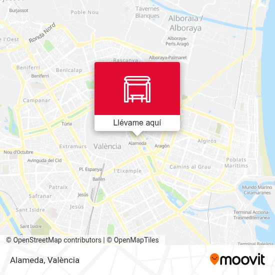 Mapa Alameda