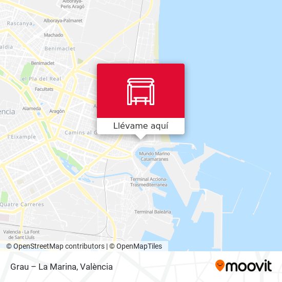 Mapa Grau – La Marina