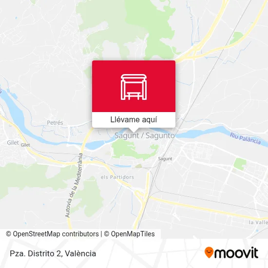 Mapa Pza. Distrito 2