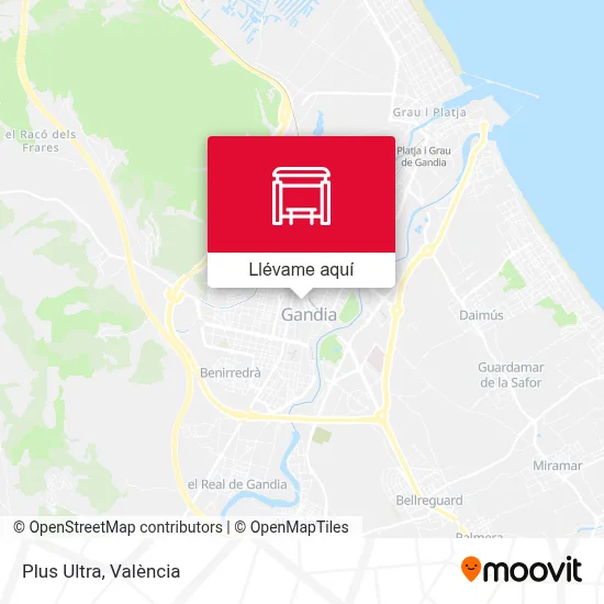 Mapa Plus Ultra