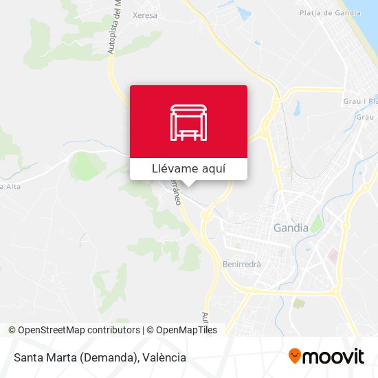 Mapa Santa Marta (Demanda)