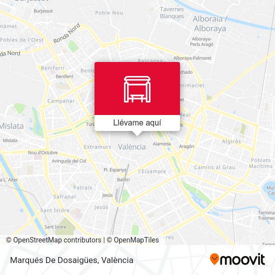 Mapa Marqués De Dosaigües