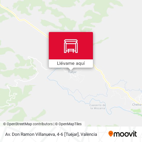 Mapa Av. Don Ramon Villanueva, 4-6 [Tuéjar]
