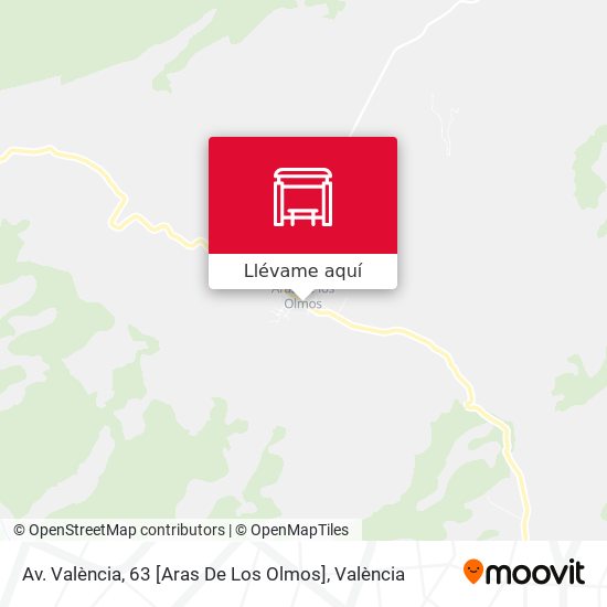 Mapa Av. València, 63 [Aras De Los Olmos]