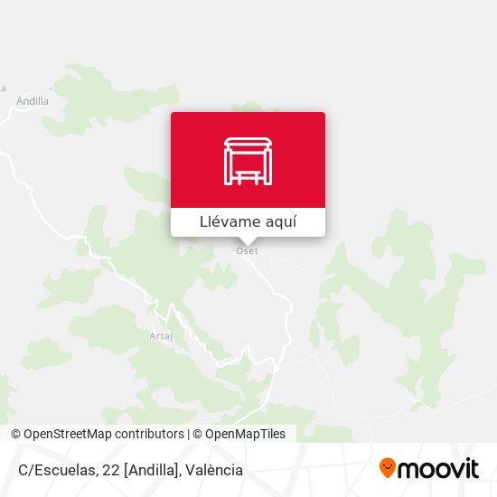 Mapa C/Escuelas, 22 [Andilla]