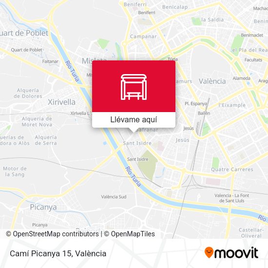 Mapa Camí Picanya 15