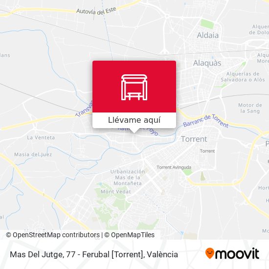 Mapa Mas Del Jutge, 77 - Ferubal [Torrent]
