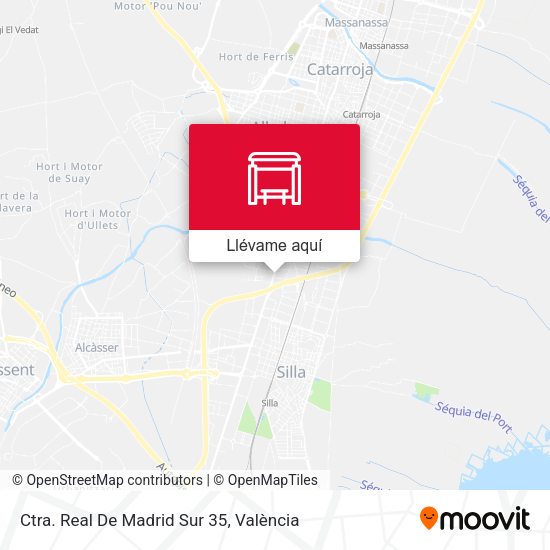Mapa Ctra. Real De Madrid Sur 35