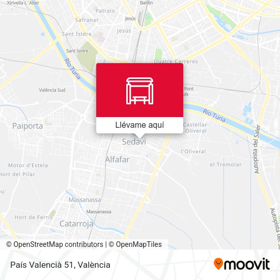 Mapa País Valencià 51