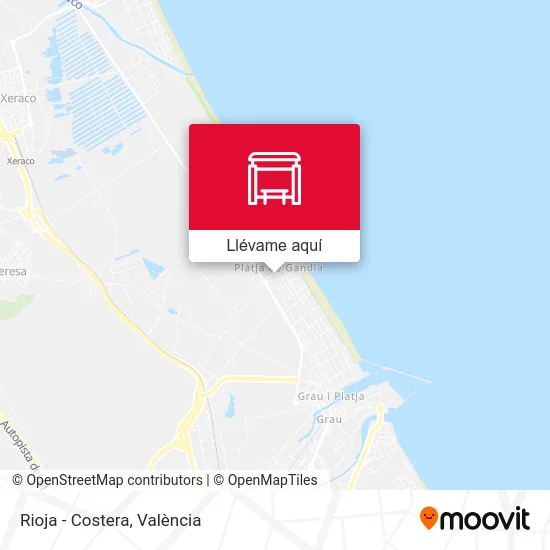 Mapa Rioja - Costera