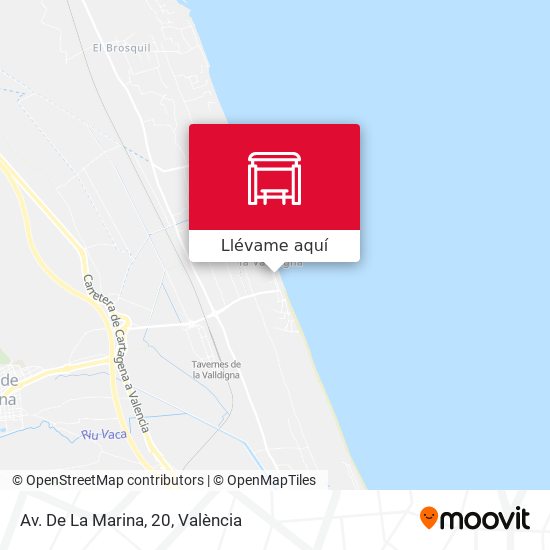 Mapa Av. De La Marina, 20