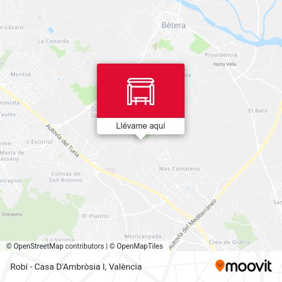 Mapa Robí - Casa D'Ambròsia I