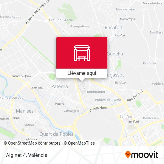 Mapa Alginet 4