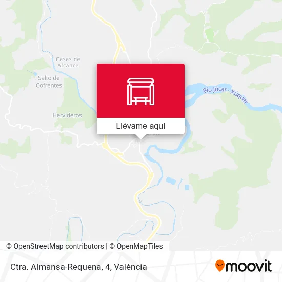 Mapa Ctra. Almansa-Requena, 4
