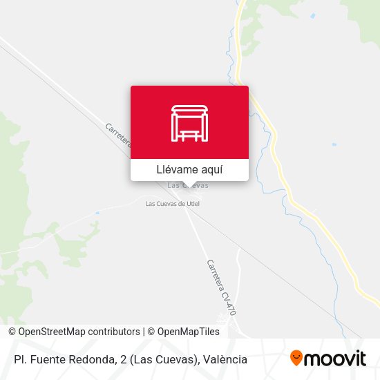 Mapa Pl. Fuente Redonda, 2 (Las Cuevas)