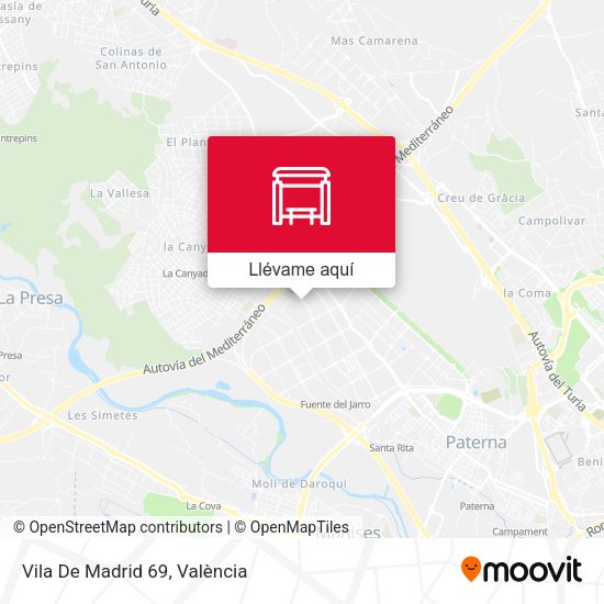 Mapa Vila De Madrid 69